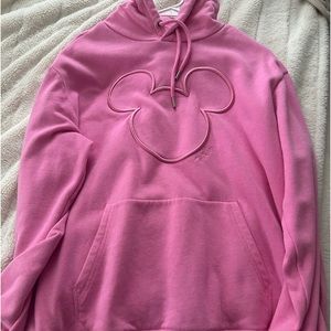 h&m pink disney hoodie